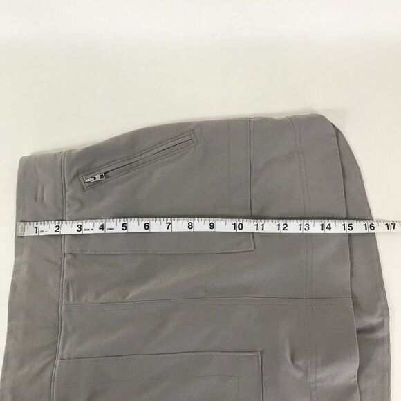 Athleta Chelsea Cargo Skort Women's Size 4 Gray Stretch Pockets Active Outdoor - Picture 7 of 11